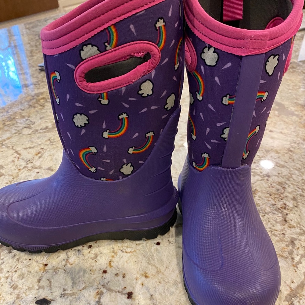 Purple Rainbow Snow Bogs